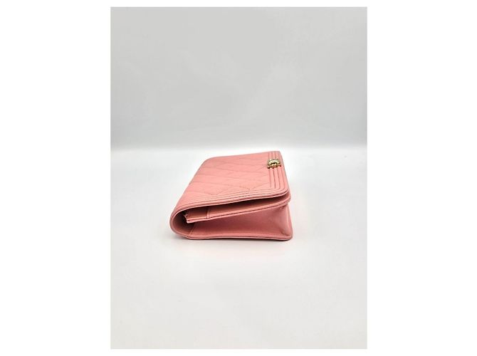 Chanel Boy WOC Caviar Pink Series - vista 6