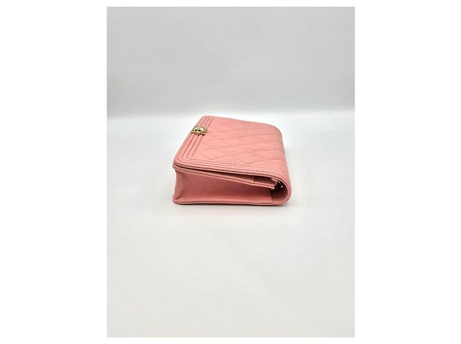 Chanel Boy WOC Caviar Pink Series - vista 7