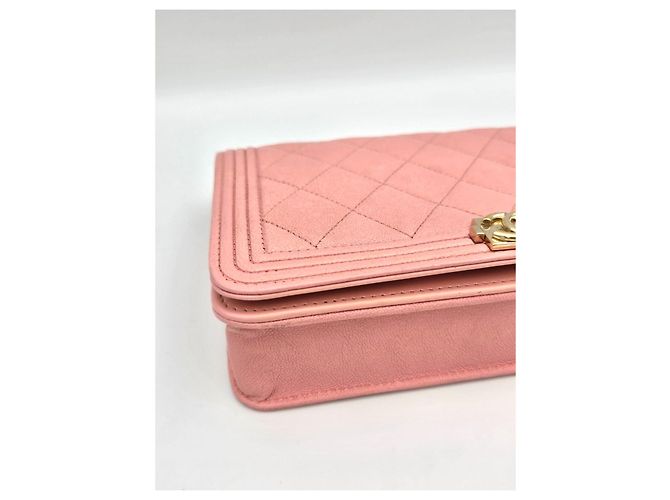 Chanel Boy WOC Caviar Pink Series - vista 9