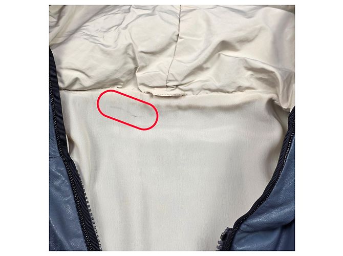 Brunello Cucinelli Giacca in pelle con cappuccio e zip da donna - vista 5