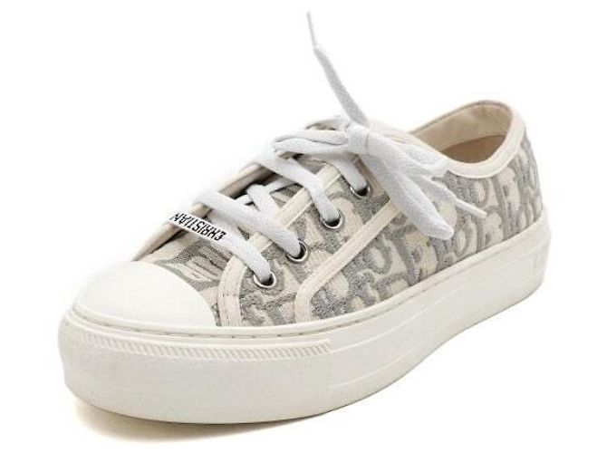 Dior Sneakers Oblique da donna Stone Grey - vista 2
