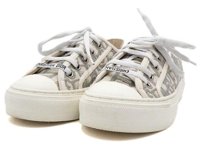 Dior Sneakers Oblique da donna Stone Grey - vista 5