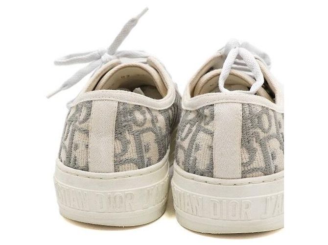 Dior Sneakers Oblique da donna Stone Grey - vista 7