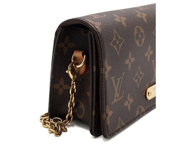 Louis Vuitton Borsa a tracolla e crossbody Lily Monogram Wallet On Chain - vista 10