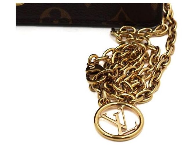 Louis Vuitton Borsa a tracolla e crossbody Lily Monogram Wallet On Chain - vista 12