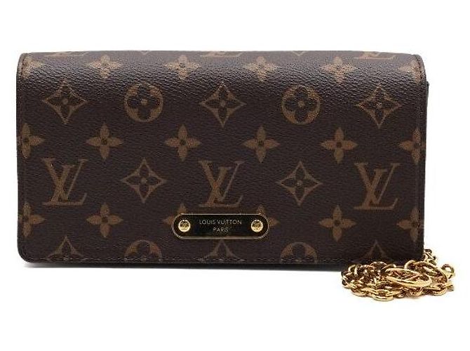Louis Vuitton Borsa a tracolla e crossbody Lily Monogram Wallet On Chain - vista 2