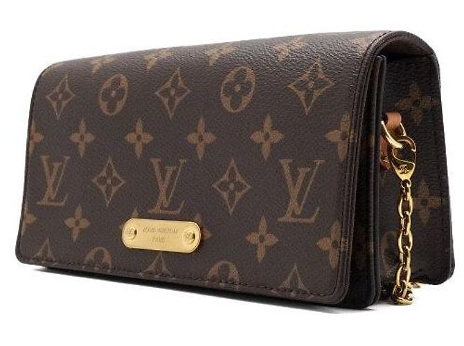 Louis Vuitton Borsa a tracolla e crossbody Lily Monogram Wallet On Chain - vista 3