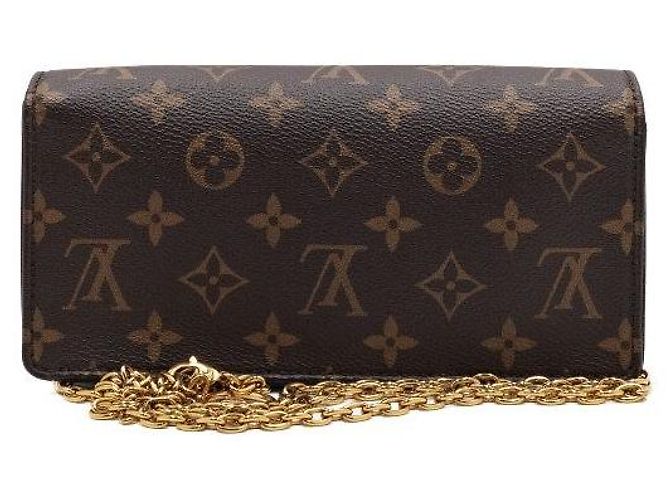 Louis Vuitton Borsa a tracolla e crossbody Lily Monogram Wallet On Chain - vista 5