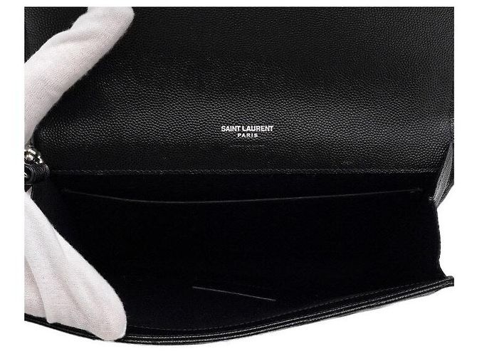 Autre Marque Borsa Clutch a Patta e Tracolla con Monogramma in Rilievo - vista 5