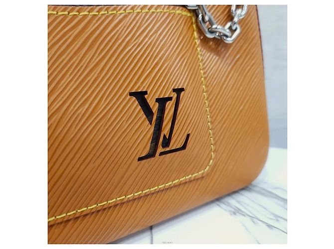 Louis Vuitton Borsa a tracolla Marela Epi Gold Miel - vista 6