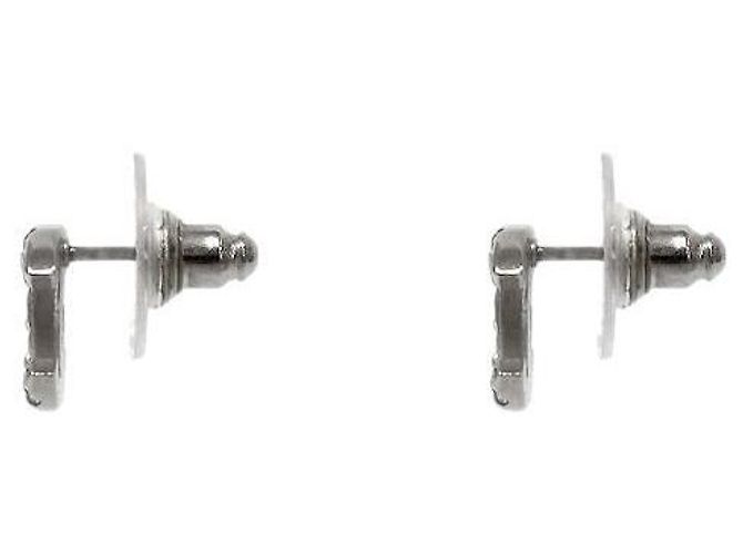 Chanel Orecchini Cubic CC Silver - vista 2