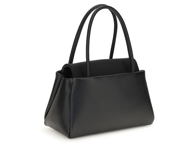 Prada Borsa Bos Taurus in pelle di vitello nera - vista 3