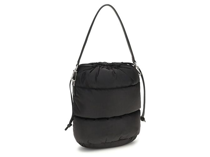 Moncler Schwarze Nylon Bucket Bag - Ansicht 3