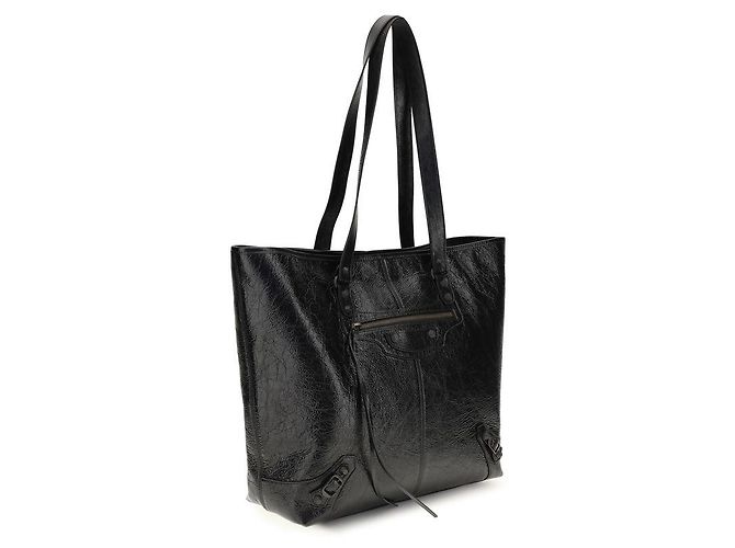 Balenciaga Borsa a tracolla Black Lamb Ovis Aries - vista 2