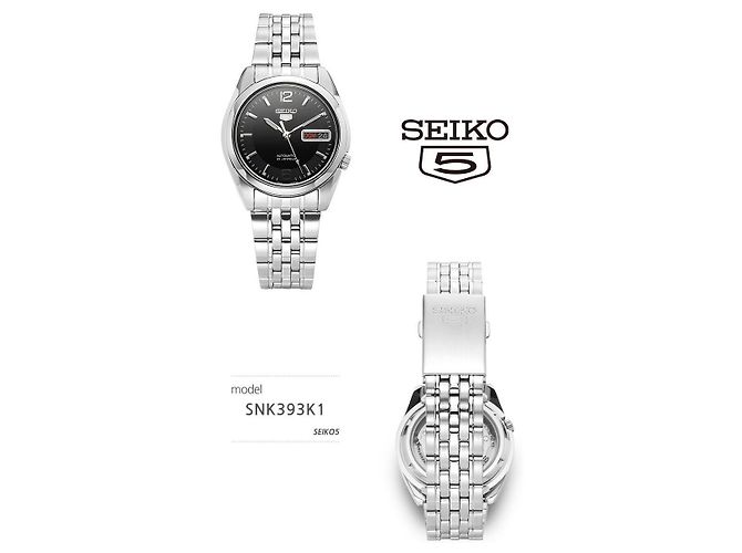Seiko Orologio automatico da uomo in metallo - vista 8