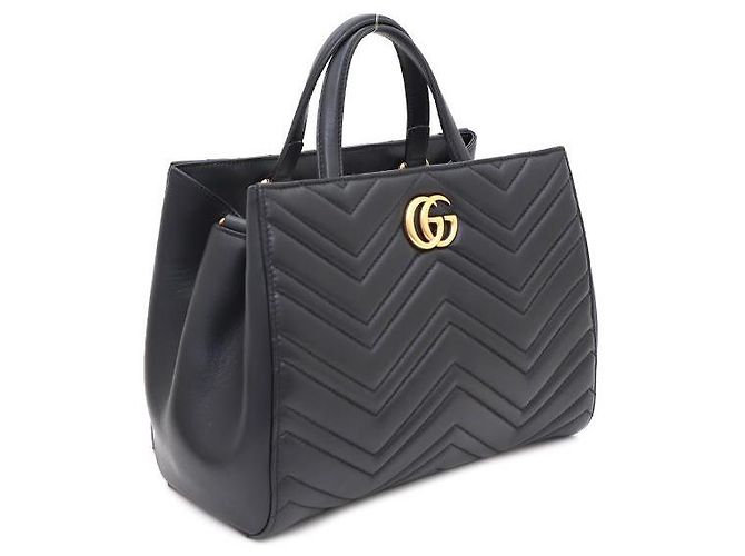 Gucci Borsa Tote e Borsa a Tracolla Marmont Matelassé - vista 2