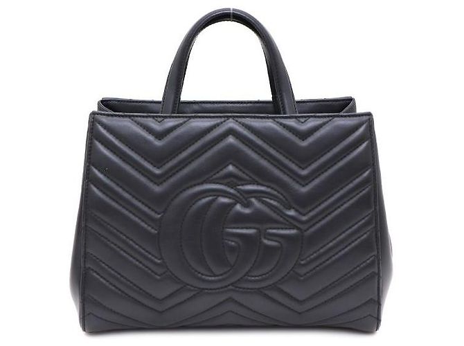 Gucci Borsa Tote e Borsa a Tracolla Marmont Matelassé - vista 3
