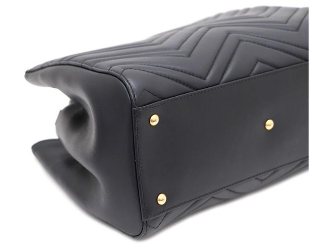 Gucci Borsa Tote e Borsa a Tracolla Marmont Matelassé - vista 6