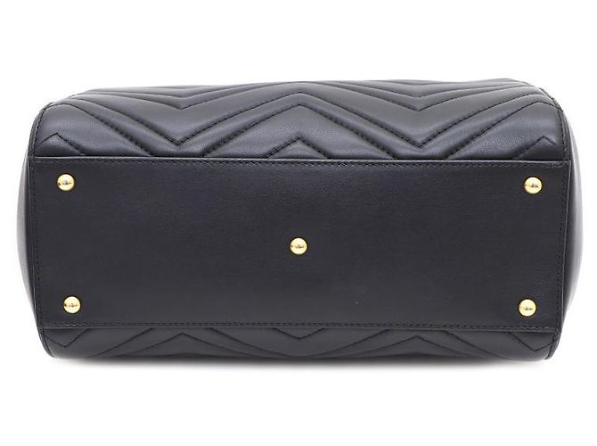 Gucci Borsa Tote e Borsa a Tracolla Marmont Matelassé - vista 7