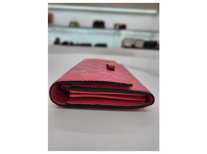 Gucci Cartera larga Signature Pink - vista 21