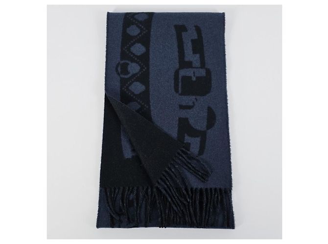 Hermès Sciarpa in Cashmere Colliers de Chiens - vista 8
