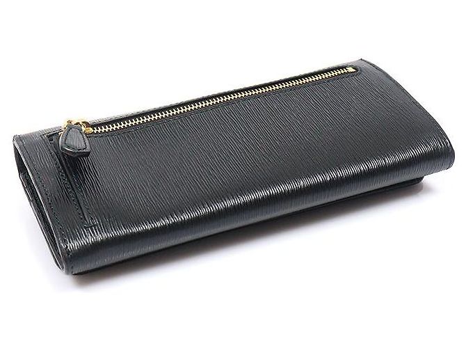 Prada Black Vitello Move Lettering Langbeutel - Ansicht 5