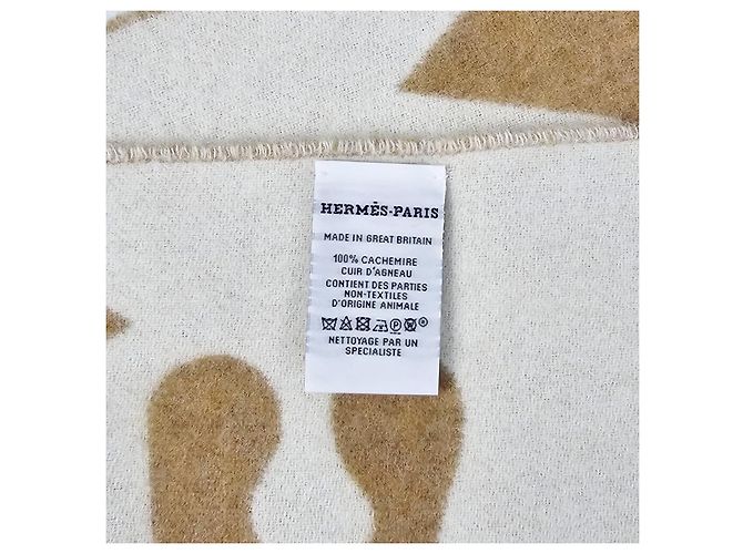 Hermès Sciarpa in cashmere design Parthenon - vista 12