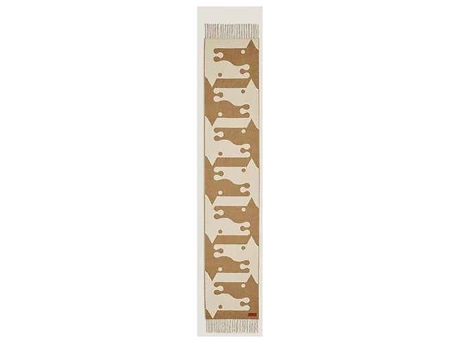 Hermès Sciarpa in cashmere design Parthenon - vista 5