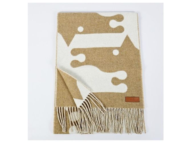 Hermès Sciarpa in cashmere design Parthenon - vista 7