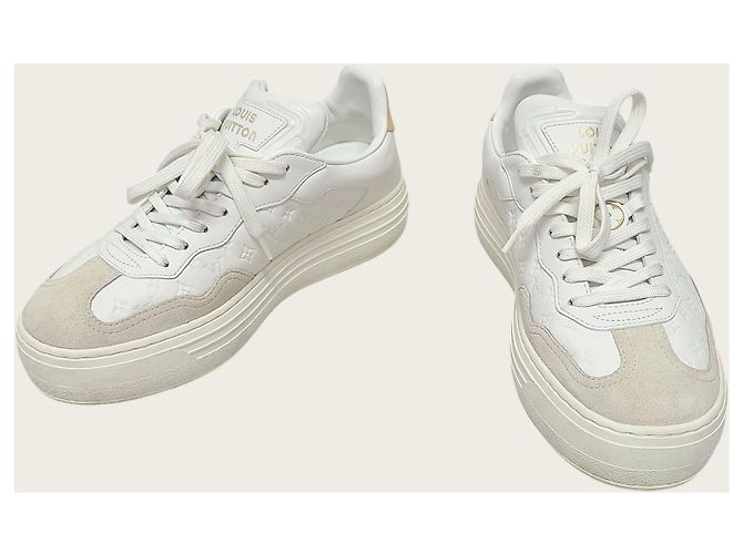 Louis Vuitton Groovy Platform Sneaker Monogram White - Ansicht 3