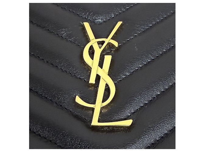 Autre Marque Clutch Monogram Matelassé Black - vista 7