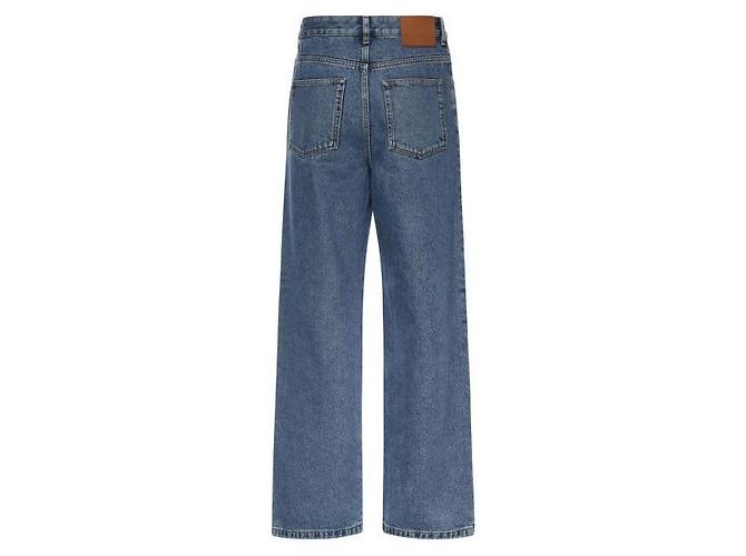 Jeans Baggy Anagram Loewe 26 Blu - vista 3