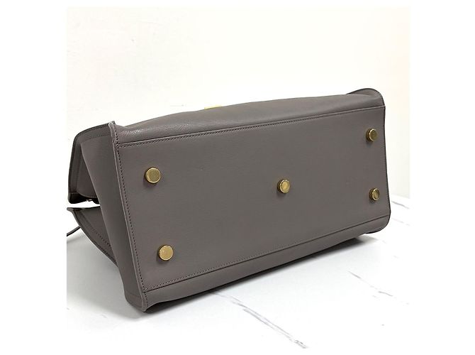 Autre Marque Borsa Tote e Borsa a Spalla in Tela Monogram - vista 10