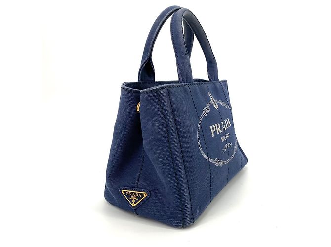 Prada Borsa Tote e Borsa a Tracolla Denim Kanapa - vista 5