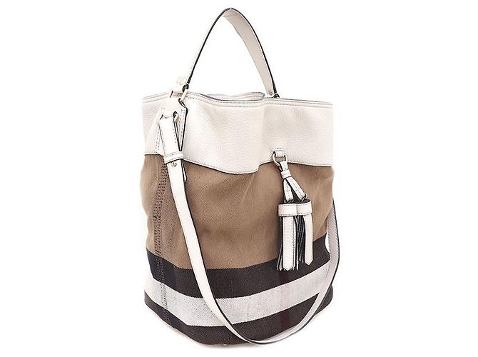 Burberry Borsa Tote e Borsa a Tracolla Ashby Canvas - vista 2