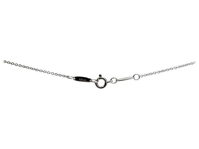 Tiffany & Co Open Heart Halskette aus Silber - Ansicht 3
