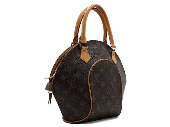 Louis Vuitton Borsa Tote Ellipse PM in canvas Monogram - vista 3