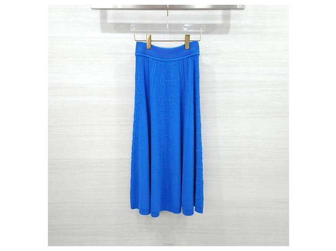 Hermès Falda Maxi Sandal Knit Skirt - vista 2