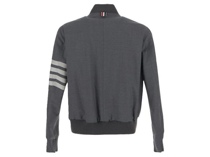 Thom Browne Bomberjacke aus Plain Weave Strick - Ansicht 3