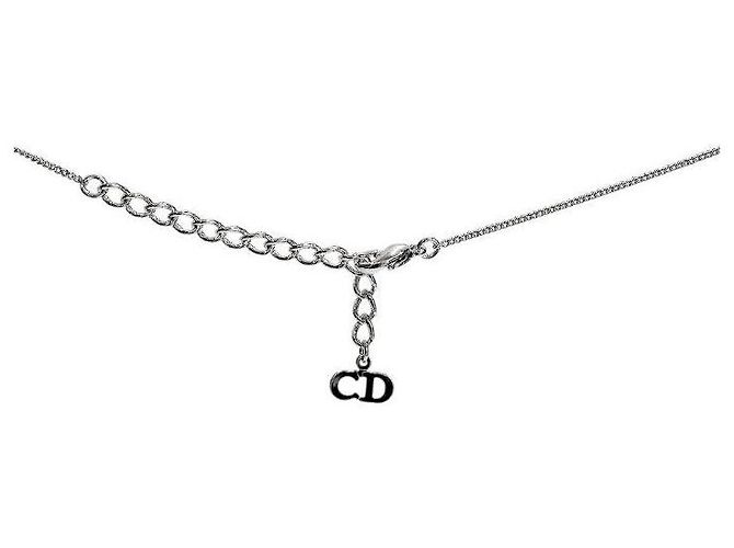 Dior Collar Oblique Plata - vista 3