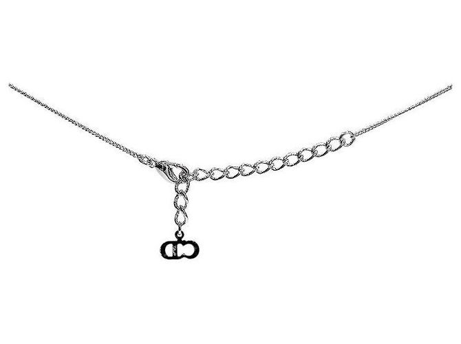 Dior Collar Oblique Plata - vista 4