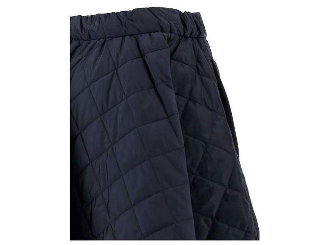 Saia circular de nylon Prada azul royal - vista 5