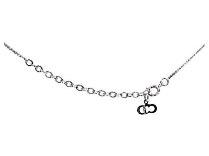 Collana Dior argento - vista 3