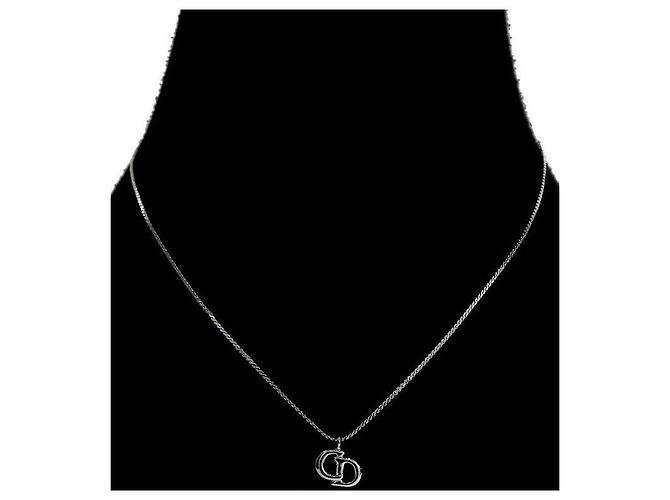 Collana Dior argento - vista 5