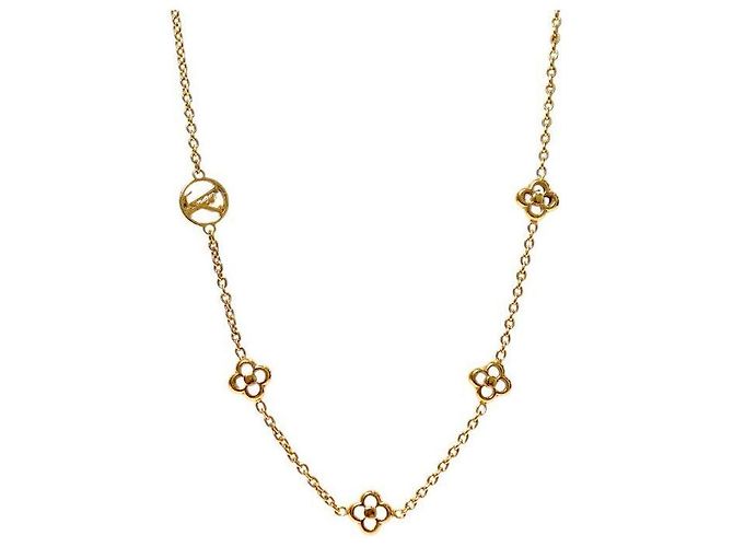 Collana Louis Vuitton Flower Gold - vista 2
