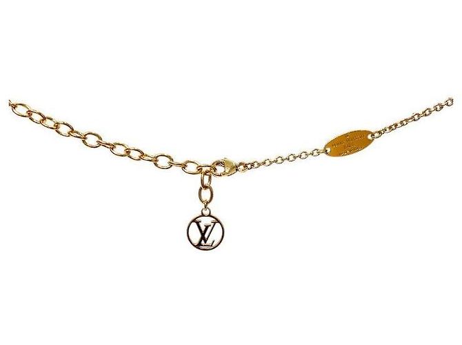 Collana Louis Vuitton Flower Gold - vista 3
