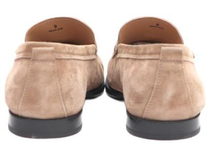 Mocassini Tod's in camoscio con nappe marroni - vista 11