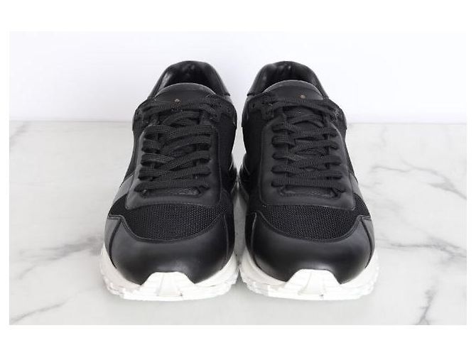 Louis Vuitton Sneakers Monogram Runaway Mesh Black - vista 5