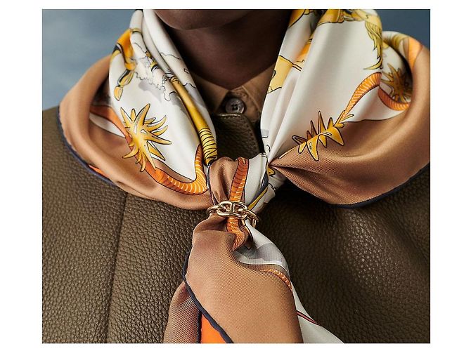 Hermès Halstuchring Gold - Ansicht 5