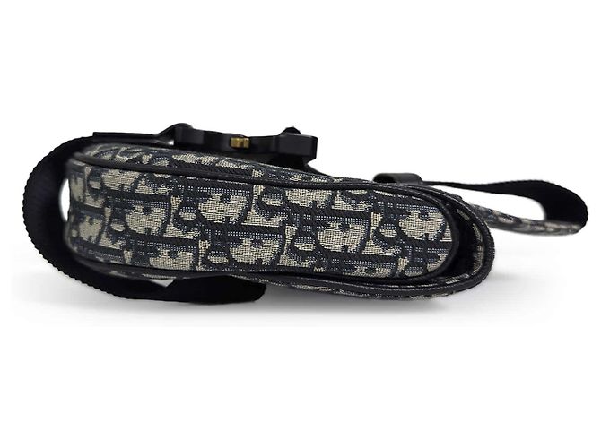 Dior Borsa Messenger Crossbody Saddle Oblique Jacquard - vista 5